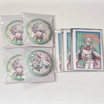 무라쿠모 카게츠 산리오 콜라보 폴라로이드 캔뱃지