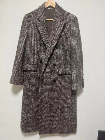 미라 오웬 롱 코트 브라운