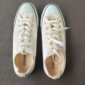CONVERSE ALL STAR 화이트 로우컷