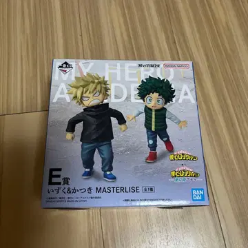 제일복권 나의 히어로 아카데미아 E상 이즈쿠&카츠키 피규어