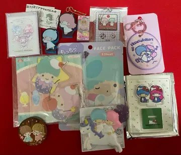 키키라라 굿즈 묶음 판매 아크릴 스탠드 아크릴 키링 키링 거울 피규어