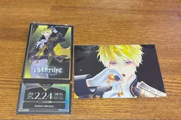 니지산지 EN 서니 OVERTURE 티켓풍 카드 브로마이드