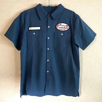 오쿠다 타미오 칸탄 칸타비레 워크 셔츠 XS 사이즈