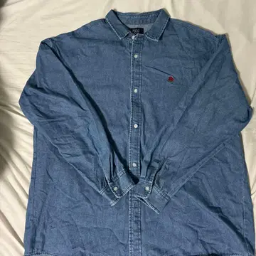 POLO 데님 셔츠 M 사이즈