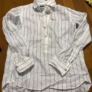 martinique 린넨 스트라이프 셔츠