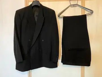 블랙 포멀 더블 브레스트 수트 A5