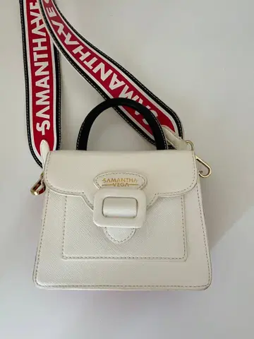 SAMANTHA VEGA 숄더백 화이트