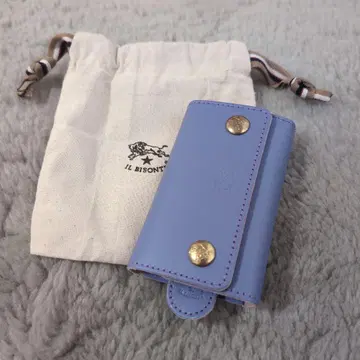 IL BISONTE 키케이스 한정판 색상 라벤더