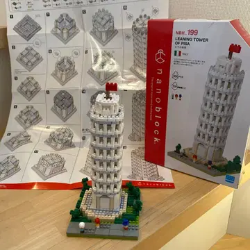 카와다 나노블록 nanoblock 피사의 사탑 NBH 199