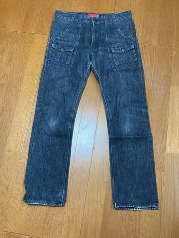 풀카운트 부시 팬츠 블랙 [ 흑먹색 ] 30인치