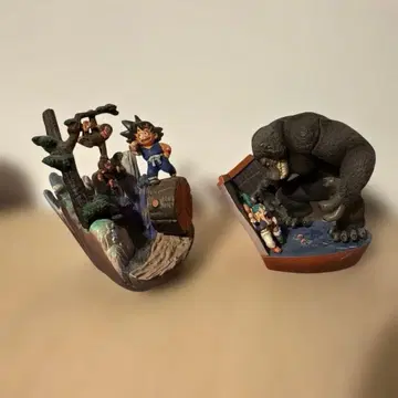 드래곤볼 고질라 피규어 세트