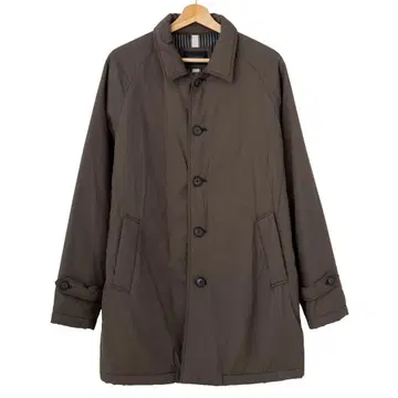 ADAMSON HOMME 카키 충전솜 스텐카라 코트 L 사이즈