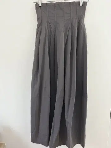 코코딜 코르셋 벌룬 스커트 그레이