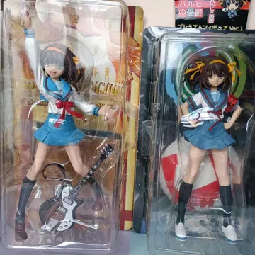 스즈미야 하루히의 우울 피규어 2개 세트