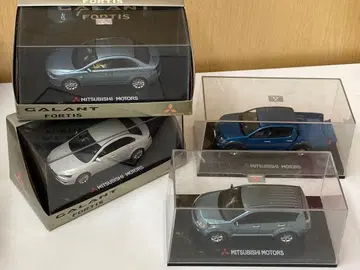자동차 피규어 미쓰비시 4개 세트