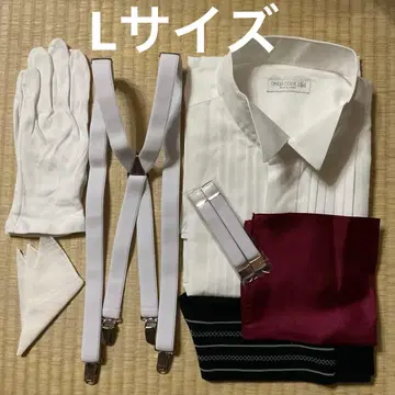 가격 인하! 신랑 잡화 셔츠 세트! 셔츠 L 사이즈 웨딩