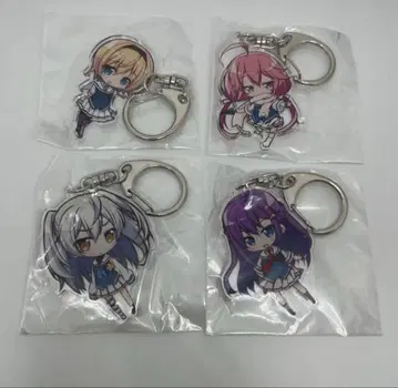 팬텀 트리거 그리자이아 아크릴 키링 아크키링 4점 세트