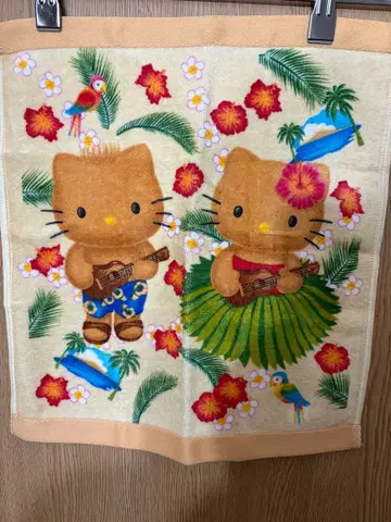 일광화상 키티 핸드 타월 플라 댄스