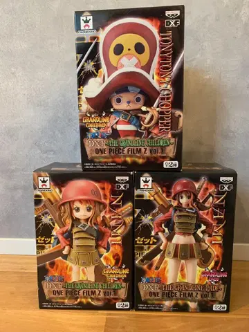 원피스 필름 Z DXF 나미 초파 3개 세트