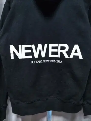 뉴에라 후드티 풀오버 블랙