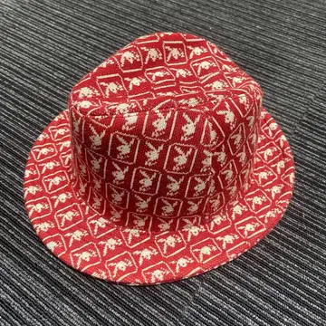 레어! 빈티지 PLAYBOY 햇 레드