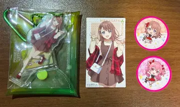 스시로 프로세카 콜라보 파우치 스티커 피크 모어모어점프 하나사토 미노리