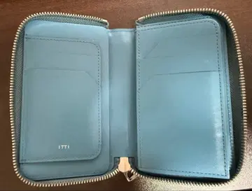 ITTI 접이식 지갑 블루