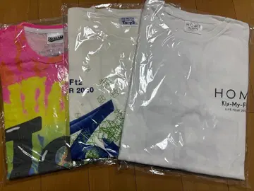 미사용 Kis-My-Ft2 투어 티셔츠 세트