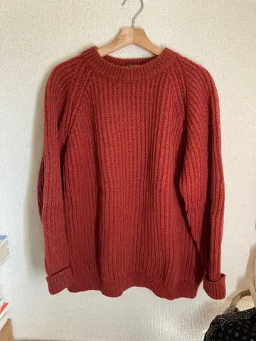 구형 택 Peter Storm 울 리브 스웨터