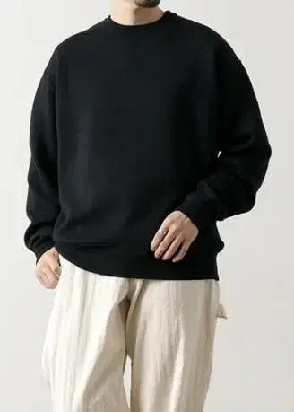 EYYA 에 특수 파일 편직 니트 맨투맨 블랙 M 상태 좋음 레어