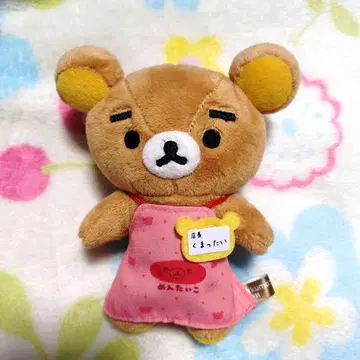 리락쿠마 스토어 후쿠오카점 점장 곰돌이 점장 봉제 인형 새상품 택 포함