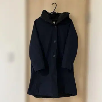 스튜디오 클립 네이비 모즈 코트 M