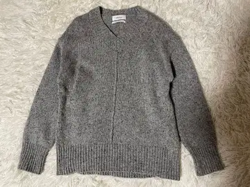 미라 오웬 램스울 긴팔 니트 울 혼방