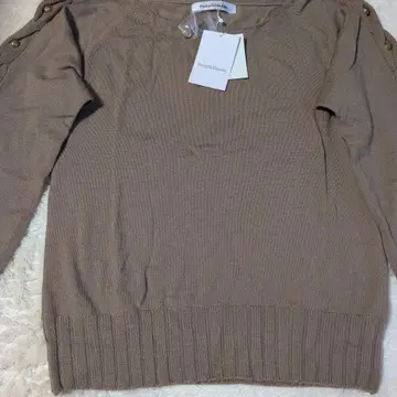 Pinky&Dianne 베이지 니트 스웨터