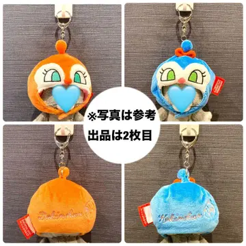 짤랑이 코킨짱 미니 키구루미 캡 스트랩 호빵맨 뮤지엄