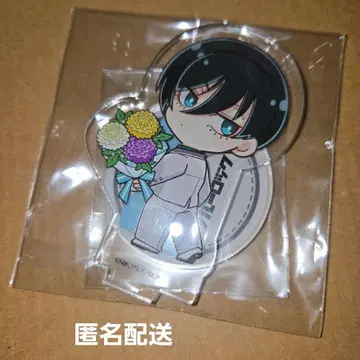 꽃다발 프린세스 카페 아크릴 스탠드 블루 록 이토시 린