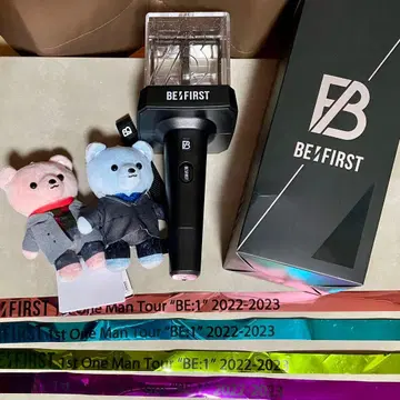 BE:FIRST 준논 세트 응원봉+준논 곰 2체+은색 테이프 4색