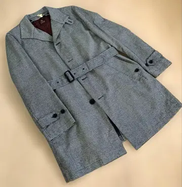 다케오 키쿠치 스텐카라 코트 하운드투스 울 가을/겨울