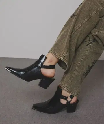 BUCKLE ANKLE SHOES / AMERI VINTAGE