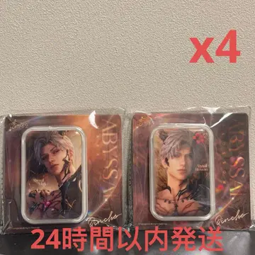 연애와 심연 공식 정품 신 스퀘어 캔뱃지 세트 심연