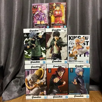 Grandista 피규어 5체 루피, 보니 등 묶음 판매