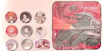 문호 스트레이독스 문스토 캔뱃지 핸드 타월 묶음 판매