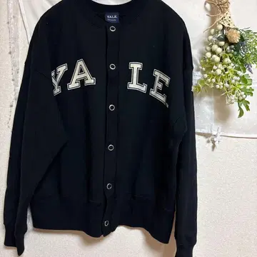Yale University 가디건 블랙