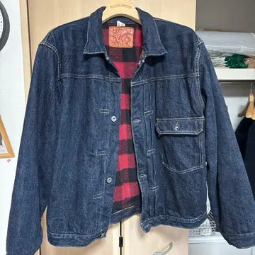 [ 새상품급 중고 ] 프리휠러스 퍼스트 데님 자켓 S516XX 44