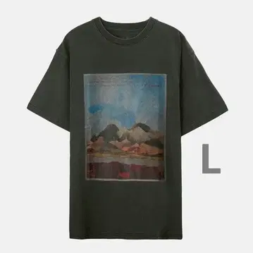 요루시카 태양 피그먼트T셔츠 L 사이즈