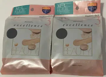 가네보우 엑설런스 뷰티 쉐도우 블랙 M~L 3족 세트 x 2개