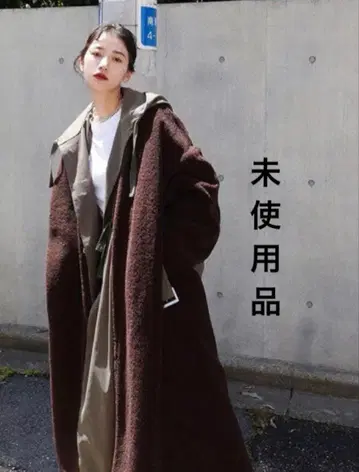 미사용품 CLANE MILITARY LAYER BOA COAT