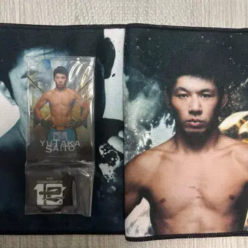 RIZIN 제일복권 사이토 유우 아크릴 스탠드 타월