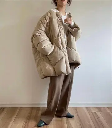 wee9s perfect silhouette down 다운 자켓