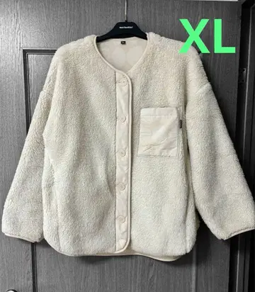 유니클로 마리메꼬 플리스 가디건 XL
